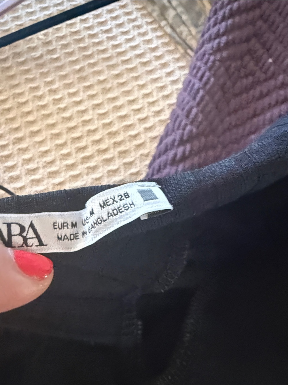 Three Zara Fuchsia, Black & White Ribbed Midi Slip Dresses. - Picture 8 of 8